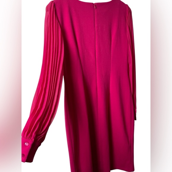 Shelby & Palmer Fuchsia Long Sleeve Dress - Picture 2 of 10